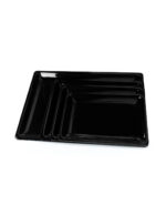Bandeja honda de metacrilato negra - Imagen 2