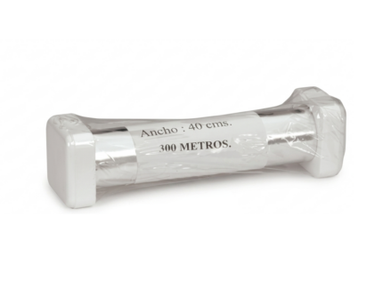 Bobinas de papel de aluminio industrial alimentario para carnicería y hostelería MR-90