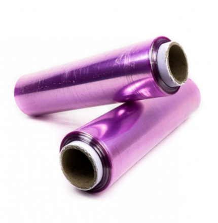 Bobinas de film transparente industrial para retractilado y conservación de alimentos carnicería hostelería