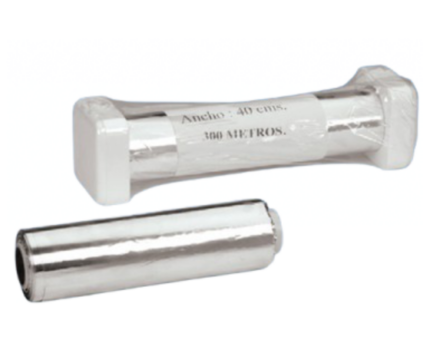 Bobinas de papel de aluminio industrial para uso alimentario profesional carnicería hostelería MR-80 MR-90