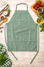 Delantal textil rayado - Imagen 2