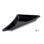 Triángulo izquierdo negro