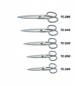 Tijera de cocina y pescado profesional con tornillo regulable acero inoxidable 5 medidas pescadería hostelería