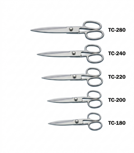 Tijera de cocina y pescado profesional con tornillo regulable acero inoxidable 5 medidas pescadería hostelería