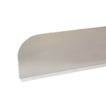 Separador transparente 15x75 cm para vitrina y mostrador carnicería charcutería hostelería ref X-0202