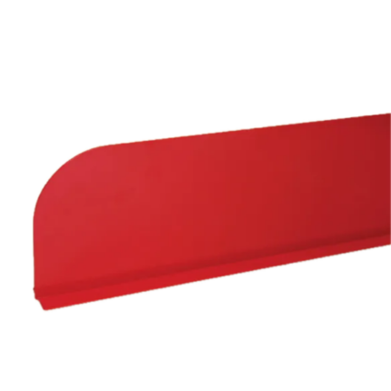 Separador rojo 15x75 cm para vitrina y mostrador carnicería charcutería hostelería ref X-0203