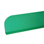 Separador verde 15x75 cm para vitrina y mostrador carnicería charcutería hostelería ref X-0201