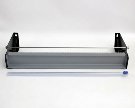 Dispensador metálico MR-6 para film transparente y papel de aluminio con cuchilla de corte