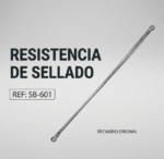 Recambio Resistencia SB-601 para soldadora de bolsas SB-600 profesional