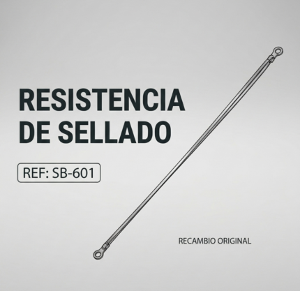 Recambio Resistencia SB-601 para soldadora de bolsas SB-600 profesional